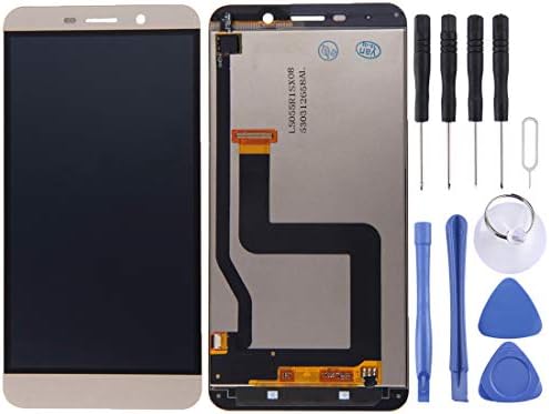 RGHG Screen Replacement Kit LCD Screen and Digitizer Full Assembly for Letv Le One Pro / X800(Gold)+Full Repair Tool (Color : Gold)
