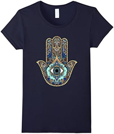 Womens Buddha Yoga Buddhism Zen T-shirt Large Navy