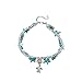 OULII Sea Star Bracelet Anklet Foot Jewelry for Women Girls