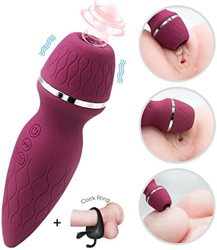 Noiseless Tongue Vibrant-Tool for Female Oral Tongue Simulator,Waterproof 7-Frequency Vibration Wand Multi Speed Wireless Sucking Tool Tshirt
