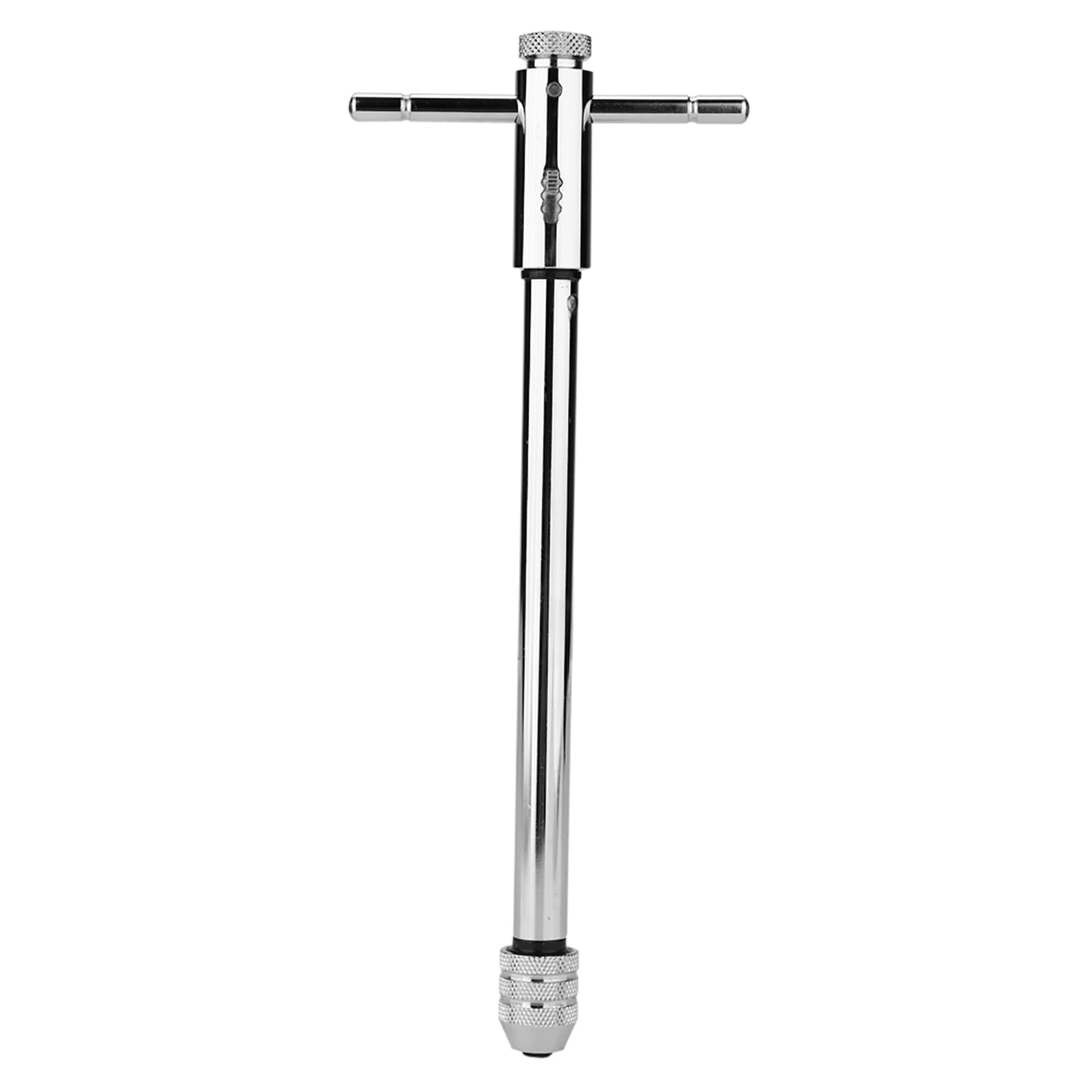 VIFERR Ratchet Tap Wrench M3-M8 Adjustable T-Handle Ratchet Tap Wrench Reversible Ratchet Tap Holder 250 mm for Tap and Die Set (M3-M8 Long)