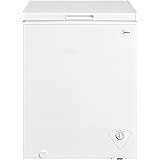 Midea MRC050S0AWW Chest Freezer, 5.0 Cubic Feet, White