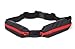 Qzoxx Unisex Super Light Weight Sports Running Waist Pouch Bag Pocket Belt with two pockets for store Smartphone/Keys/Wallet etc...