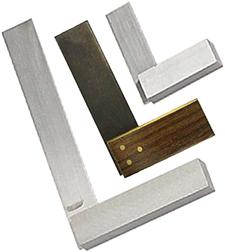 QUIX Deluxe Trio | 2", 4", 6" Machinist Squares Kit | Fully Ground & Polished Carbon Steel | Precise 90° Angle Assurance | Essential Tool for Metalworking, Woodworking & Construction