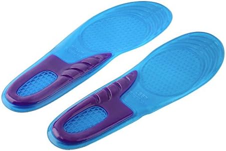 Dr.Pedi Sport Insole Gel Massaging Insole for Arch Support Orthopedic and Plantar Fasciitis Running Silicone Insole Shoes Insert (women size)