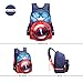 Waterproof Kindergarten Child Book Bag Durable Boy School Bags for Kid Elementary Student Backpack Bookbags for Children (Captain America, Large)