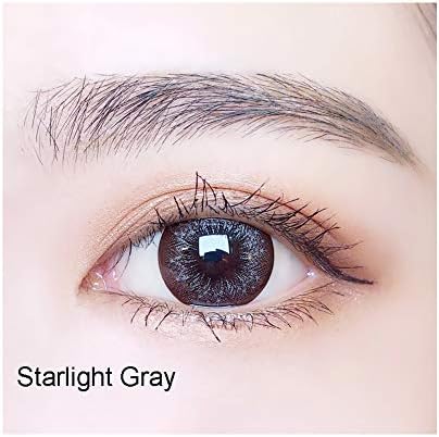 Women’s Pair Eye Colored Change Eye Accessories One Pair(2 Pieces) (Starlight Gray)