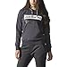 adidas Originals Women's Outerwear Hoodie, Shadow Black/Black/White, Medium