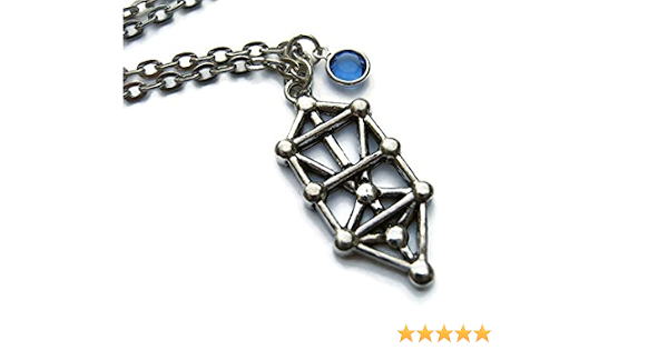 Personalized Kabbalah Necklace, Pewter 