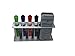 Dry Erase Whiteboard Marker and Eraser Holder Tray and Organizer - Magnetic & Options - Brushed Aluminum Metal