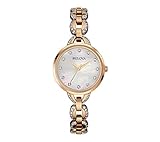Bulova Women's Rose Goldtone Facets Watch with Mother-of-Pearl Dial