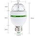 LED Rotating Disco Light Bulb E27 3W Auto Rotating RGB Disco Ball Lamps Rotating Light Party Lights, Strobe Light, 3W LED Bulb for Stage Xmas DJ Bar Karaoke Xmas Wedding Show Club Pub