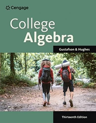 College Algebra: Gustafson, R., Hughes, Jeff: 9781305652231