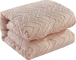 Stratford Park Blush Queen Comforter Set, 7 Piece