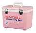Engel UC13 13qt Leak-Proof, Air Tight, Drybox Cooler and Small Hard Shell Lunchbox for Men and Women in Pinl