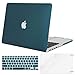 MOSISO Case Only Compatible with MacBook Pro Retina 13 inch (Models: A1502 & A1425) (Older Version Release 2015 - end 2012), Plastic Hard Shell Case & Keyboard Cover & Screen Protector, Deep Teal