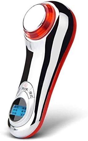 Wrinkle Removal Machine Beauty Anti-Aging Anti Acne Facial Tightening Lifting Beauty Machine High Frequency Facial Photon Face Skin Care (Color : Red)