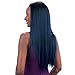 Model Model Synthetic Hair Wig Oval Part Straight (1B)