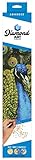 Leisure Arts-Diamond Art by Leisure Arts - Powered by Diamond Dotz - 5D DIY Diamond Painting Kit - Peacock Design