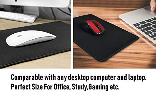 1 Mouse Pad with Stitched Edges, Premium Waterproof Mouse Mat Razer, Extends The Battery Life Non-Slip Rubber Base Gaming Mouse pad for Laptop, Computer & PC, 11 x 8.7 inches (1 Pack)
