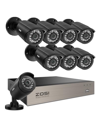 ZOSI 8 Channel 5MP Lite Security Camera System