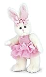 Bearington Bunni Ballerina Pink Plush Stuffed Animal Bunny with Tutu, 10