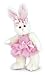 Bearington Bunni Ballerina Pink Plush Stuffed Animal Bunny with Tutu, 10"