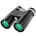 RegeMoudal 12x42 HD Binoculars for Adults, Waterproof Compact Binoculars with Clear Weak Light Vision, Suitable for Bird Watching Hunting Traveling - Prism Bak4 FMC Lens with Smartphone Adapter