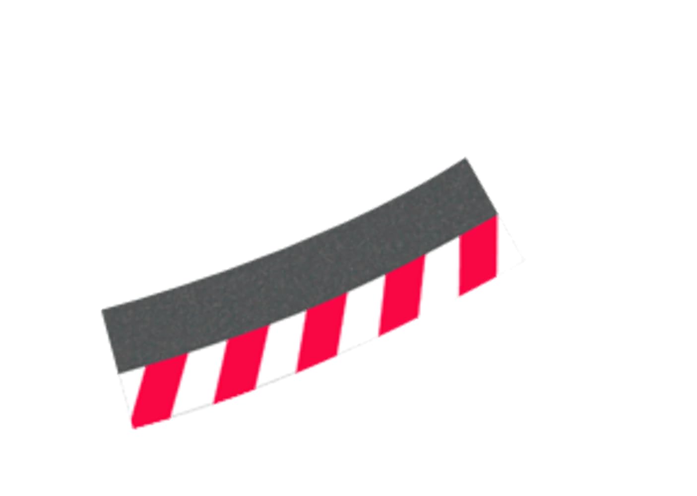 Carrera 20020580 Outside shoulder high banked curve 4/15° (12), end piece (2) Slot Car Accessory