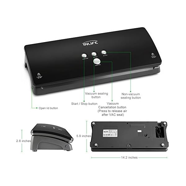 INLIFE-K8-Automatic-Vacuum-Sealer-Fresh-Food-Saver-Vacuum-Sealing-System-with-Starter-Bags-for-Foods