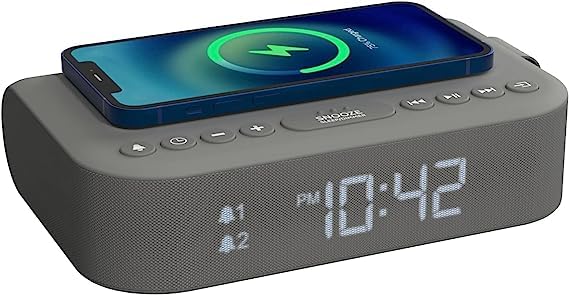 Radio Alarm Clock Bluetooth Speaker Led Alarm Clock With Fm Radio