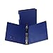 Wilson Jones 1-Inch Hanging DublLock Round Ring Binder, Heavy Duty Vinyl, Blue (W364-14BLV)