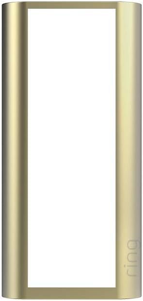 Ring Peephole Cam Faceplate - Gold Metal