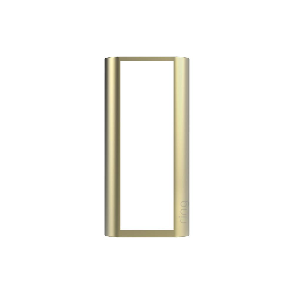 Ring Peephole Cam Faceplate - Gold Metal