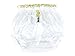 Haian ABDL Plastic Zip Up Trousers (Large, Clear Glass)