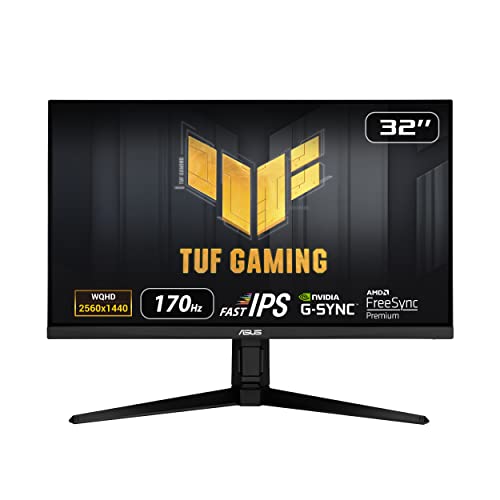 ASUS TUF Gaming VG32AQL1A - Ecran PC 31,5" WQHD - Dalle IPS - 16:9-170Hz - 1ms - 2560x1440-350cd/m²…