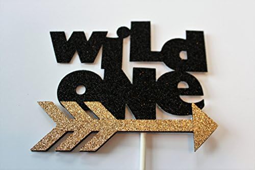 Wild One cake topper - Arrow cake topper, Tribal cake decor - Boho cake toppercustom colors available