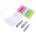 RoterSee DIY Diamond Painting Cross Stitch Tool Set Diamond Embroidery Box Set Diamond Painting Accessory Storage Box, Diamond Stones Dividers Box Organizer