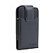 Golden Sheeps Pouch Compatible for Samsung S10 S9 S8 S7,S6, S6 Edge, J3,A5 Vertical Leather Belt Cover - Black, XXL