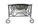 Wrought Iron Stand with Single Stainless Steel Bowl Size: Medium (7