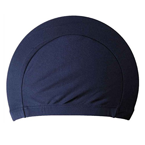 Miaomiaogo Unisex Polyester Cloth Fabric Bathing Cap Swimming Hats for Water Sports - Thumbnail 2