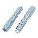 M8x50mm Carbon Steel Zinc Plated Torx Head Self-Tapping Hanger Bolt 8pcs