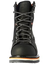 Timberland Pro Gridworks zapato de seguridad para hombre de aleación de 8 pulgadas, impermeable, industrial y de construcción
