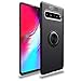 HYAIZLZ Kickstand Galaxy S10 5G Case Soft TPU Hidden Kickstand S10 5G Back Case Cover with Car Magnet Function for Samsung Galaxy S10 5G 6.7inch(2019),Black Ring