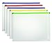 Staples Poly Zip Envelopes, Assorted Color Zip, Legal Size