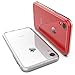 iPhone XR Case,RORSOU Clear Hard 9H Tempered Glass Back Cover [Anti-Scratch] + Soft TPU Bumper [Slim Thin] Premium Hybrid Protective Case for Apple iPhone XR 6.1 Inch (2018) - Crystal Clear