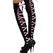 Voberry Sexy Womens Girls Mesh Bow Thigh High Stockings