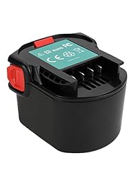 Creabest - Batería de repuesto para taladro inalámbrico Ridgid 130252002 Ni-MH Slide Style (12 V, 3500 mAh, Ni-MH)