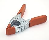 Set of 6 - Heavy Duty 6-Inch Steel Spring Clamp with PVC Grip