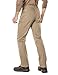 CQR CQ-TFP500-KHK_34W/30L Men's Flex Stretch Tactical Work Outdoor Operator Rip-Stop Trouser Pants EDC TFP500